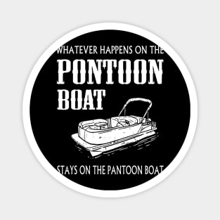 Pontoon boat what happens Magnet